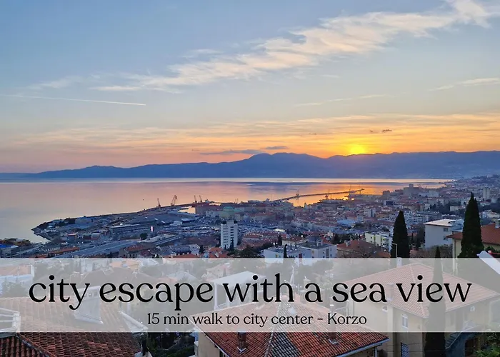 Sea View With Free Parking * Rijeka